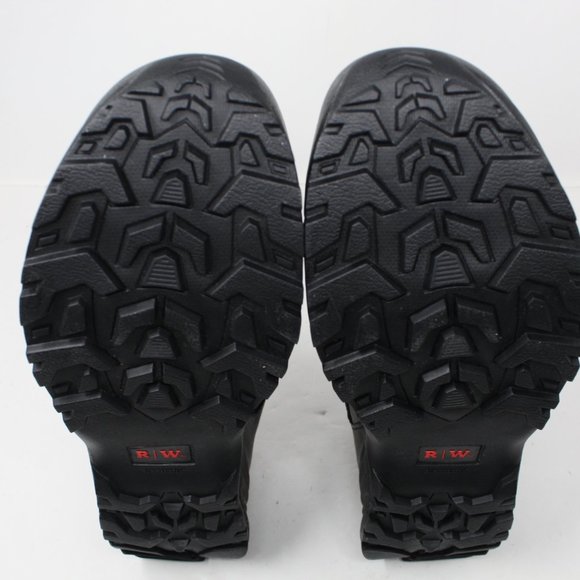 Red Wing Shoes NWOT Men's 12 e2 Black Oxford Aluminum Toe 6337 Lace Up Safety - Picture 12 of 15